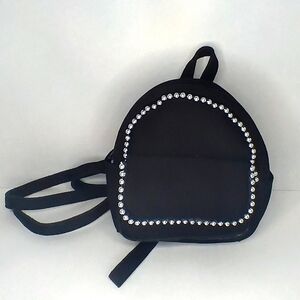 Black Backpack Purse